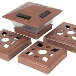 Best reviews of 😉 Patriot Lighting® Solar Integrated LED Brecklin Copper Post Cap Landscape Light - 2 Pack ✔️