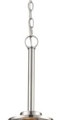 Outlet 🥰 Patriot Lighting® Joska Brushed Nickel 1-Light Mini Pendant 🎉 -Patriot Lighting Sales 20712 B