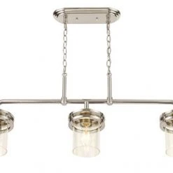 Top 10 🌟 Patriot Lighting® Joska Brushed Nickel 3 Light Island Light ⭐ -Patriot Lighting Sales 20713 D
