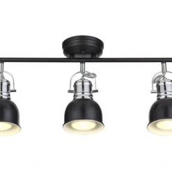 Discount 🧨 Patriot Lighting® Kaisa Matte Black & White LED Track Light ✔️ -Patriot Lighting Sales 20721 B