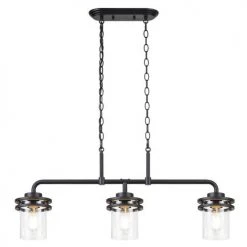 Buy 👍 Patriot Lighting® Joska Matte Black 3-Light Island Light 🛒 15 Buy 👍 Patriot Lighting® Joska Matte Black 3-Light Island Light 🛒 -Patriot Lighting Sales 20734 3518633MASTER2