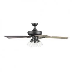 New 💯 Patriot Lighting™ Madeline 52" Matte Black Indoor LED Ceiling Fan ⭐ -Patriot Lighting Sales 20768 3550111 RS