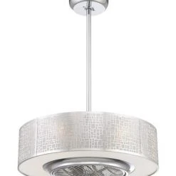 Deals ⭐ Patriot Lighting™ Hightowne II 24" Chrome LED Fandelier ❤️ -Patriot Lighting Sales 30996 MNDC