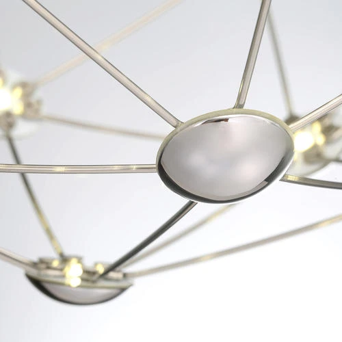 Flash Sale ✨ Patriot Lighting® Siena Chrome Integrated LED Pendant 🌟 4 Flash Sale ✨ Patriot Lighting® Siena Chrome Integrated LED Pendant 🌟 - Image 2