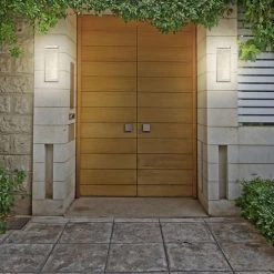 Best Sale 😍 Patriot Lighting® Paradiso Satin Nickel Integrated LED Outdoor Wall Light 🔔 7 Best Sale 😍 Patriot Lighting® Paradiso Satin Nickel Integrated LED Outdoor Wall Light 🔔 -Patriot Lighting Sales 34138 014 L1