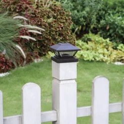 Coupon 👏 Patriot Lighting® Solar LED Lucy Bronze Post Cap Landscape Light 2-Pack 🛒 -Patriot Lighting Sales 343 4527 scene off