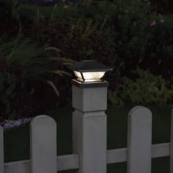 Coupon 👏 Patriot Lighting® Solar LED Lucy Bronze Post Cap Landscape Light 2-Pack 🛒 -Patriot Lighting Sales 343 4527 scene on