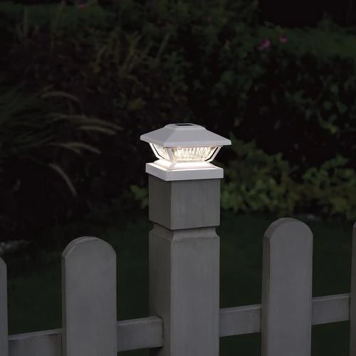 Best Sale 🔔 Patriot Lighting® Solar LED Lucy White Post Cap Landscape Light 2-Pack ❤️ 5 Best Sale 🔔 Patriot Lighting® Solar LED Lucy White Post Cap Landscape Light 2-Pack ❤️ - Image 3