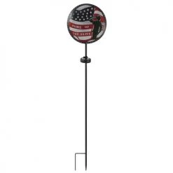 New ⌛ Patriot Lighting® Solar LED Eagle/Home Of The Brave Landscape Light - Assorted 🔥 9 New ⌛ Patriot Lighting® Solar LED Eagle/Home Of The Brave Landscape Light - Assorted 🔥 -Patriot Lighting Sales 343 9102 rear off