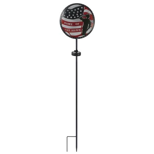 New ⌛ Patriot Lighting® Solar LED Eagle/Home Of The Brave Landscape Light - Assorted 🔥 6 New ⌛ Patriot Lighting® Solar LED Eagle/Home Of The Brave Landscape Light - Assorted 🔥 - Image 4