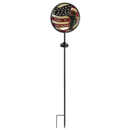 New ⌛ Patriot Lighting® Solar LED Eagle/Home Of The Brave Landscape Light - Assorted 🔥 5 New ⌛ Patriot Lighting® Solar LED Eagle/Home Of The Brave Landscape Light - Assorted 🔥 - Image 3