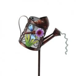 Buy ❤️ Patriot Lighting® Solar Integrated LED Watering Can Landscape Light - Assorted 😀 -Patriot Lighting Sales 343 9111 solar watering can dragonfly closeup