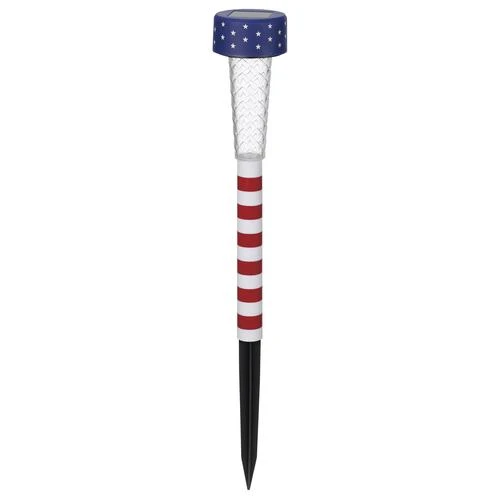 Cheap 😉 Patriot Lighting® Solar LED Patriotic Landscape Light 3-Pack 🎉 4 Cheap 😉 Patriot Lighting® Solar LED Patriotic Landscape Light 3-Pack 🎉 - Image 2