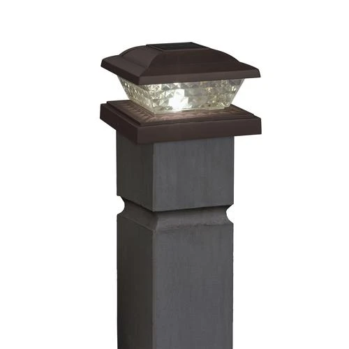 Cheap 👏 Patriot Lighting® Solar LED Melody Bronze Post Cap Landscape Light 4-Pack 🔥 6 Cheap 👏 Patriot Lighting® Solar LED Melody Bronze Post Cap Landscape Light 4-Pack 🔥 - Image 4