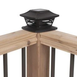 Best Sale 👏 Patriot Lighting® Solar Integrated LED Crosby Bronze Post Cap Landscape Light ❤️ -Patriot Lighting Sales 3431438 AP REV