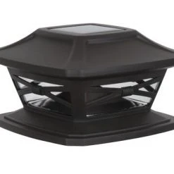 Best Sale 👏 Patriot Lighting® Solar Integrated LED Crosby Bronze Post Cap Landscape Light ❤️ -Patriot Lighting Sales 3431438 Fusion24995