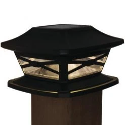 Best Sale 👏 Patriot Lighting® Solar Integrated LED Crosby Bronze Post Cap Landscape Light ❤️ -Patriot Lighting Sales 3431438 Fusion24995 litonpost