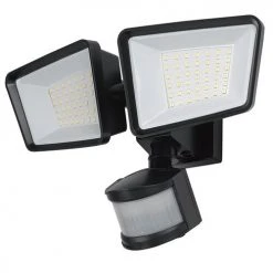 Flash Sale 🥰 Patriot Lighting® LED Solar Dual Head Motion Sensor Outdoor Security Flood Light 👏