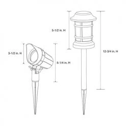 Brand new ❤️ Patriot Lighting® Loretto Low Voltage LED Landscape Light Set - 8 Pack ❤️ -Patriot Lighting Sales 3434151 Alt11