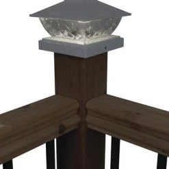 Promo ✔️ Patriot Lighting® Solar Integrated LED Lakota White Post Cap Landscape Light - 2-Pack 😉 -Patriot Lighting Sales 3434506 P AP LIT
