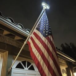 Best reviews of ⌛ Patriot Lighting® Solar LED Round Flag Light 🔥 -Patriot Lighting Sales 3434524