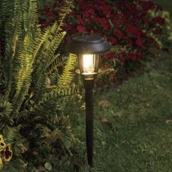 Best Pirce 👏 Patriot Lighting® Solar LED Knox Landscape Light 🧨 -Patriot Lighting Sales 3434525scene