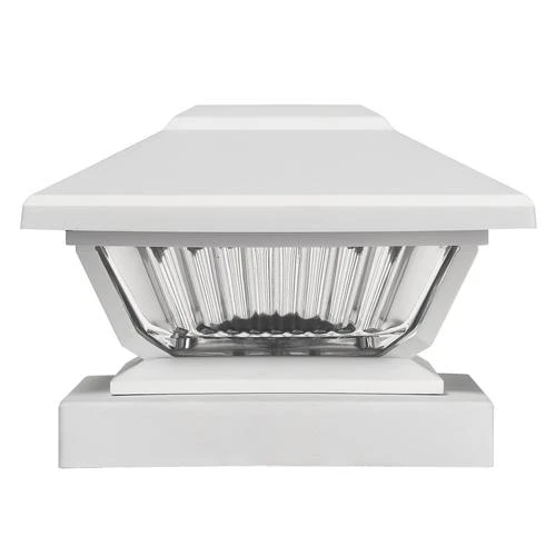 Best Sale 🔔 Patriot Lighting® Solar LED Lucy White Post Cap Landscape Light 2-Pack ❤️ 6 Best Sale 🔔 Patriot Lighting® Solar LED Lucy White Post Cap Landscape Light 2-Pack ❤️ - Image 4