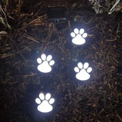 Coupon 🛒 Patriot Lighting® Solar Integrated LED Paw Print Landscape Light ⭐ -Patriot Lighting Sales 3436106scene