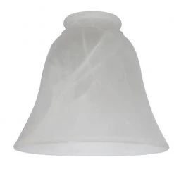 Budget 🔔 Patriot Lighting® Milky Scavo Bell Replacement Glass With 2-1/4" Fitter ⌛
