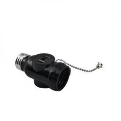 Cheap 🔥 Patriot Lighting® Socket To 2 Outlet Adapter With Pull Chain ⭐