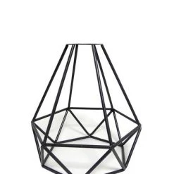 Brand new 🧨 Patriot Lighting® Black Geometric Cage Replacement Metal Shade With 2-1/4" Fitter 🎁