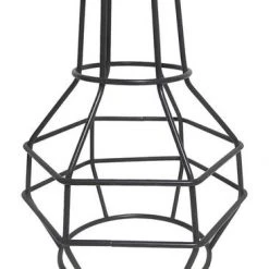 Brand new ✨ Patriot Lighting® Black Geometric Cage Replacement Metal Shade With 2-1/4" Fitter ⌛