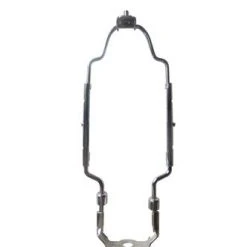 New ⭐ Patriot Lighting Adjustable Height 8-1/2" To 10-1/2" Brushed Nickel Lamp Harp ✔️