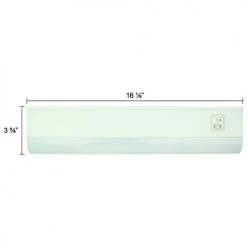 Best Sale ✨ Patriot Lighting® Contractor Series 16" Direct Wire LED Under Cabinet Strip Light ⌛ -Patriot Lighting Sales 346 0875 P Top Dim