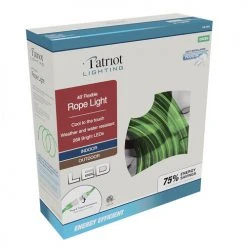 Cheap ✔️ Patriot Lighting® 48' Plug-in Green LED Rope Light ⌛ -Patriot Lighting Sales 346 0944 48ftGreenRopeLight Box alt