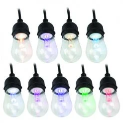 Best deal 🔔 Patriot Lighting® 36' Plug-In 18-Light Integrated LED Color-Changing String Light 👍 -Patriot Lighting Sales 346 1102 LEDStringLight Colors