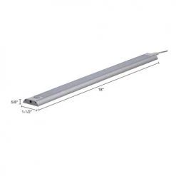 Cheapest 🔔 Patriot Lighting® 18'' LED Silver Plug-in Under Cabinet Strip Light 👍 16 Cheapest 🔔 Patriot Lighting® 18'' LED Silver Plug-in Under Cabinet Strip Light 👍 -Patriot Lighting Sales 3460610 Alt3