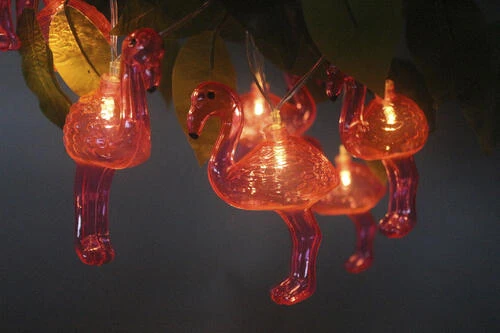 Best Pirce 🎁 Patriot Lighting® 12' 5-1/2" 10-Light Flamingo Solar-Powered LED String Light 😉 5 Best Pirce 🎁 Patriot Lighting® 12' 5-1/2" 10-Light Flamingo Solar-Powered LED String Light 😉 - Image 3