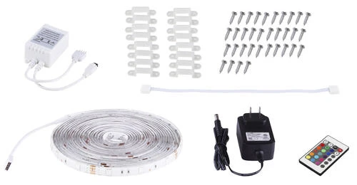 New ❤️ Patriot Lighting™ 18' RGB LED Indoor/Outdoor Tape Light ✨ 3 New ❤️ Patriot Lighting™ 18' RGB LED Indoor/Outdoor Tape Light ✨