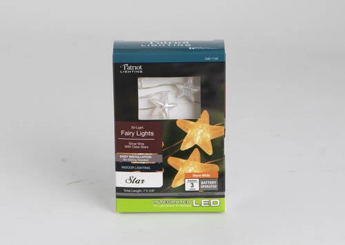 Hot Sale 🥰 Patriot Lighting® 7' 2-3/8" 20-Light Battery-Powered Starfish LED String Light 🧨 6 Hot Sale 🥰 Patriot Lighting® 7' 2-3/8" 20-Light Battery-Powered Starfish LED String Light 🧨 - Image 4