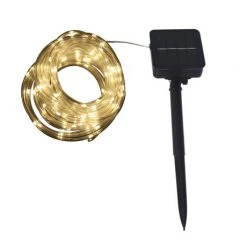 Brand new 🌟 Patriot Lighting® 32.89' White Solar LED Rope Light ⌛