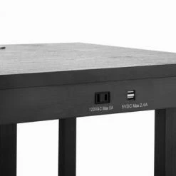 Budget 🥰 Patriot Lighting® Ellen End Table Floor Lamp ⌛ -Patriot Lighting Sales 3470067ACNUSBPORT