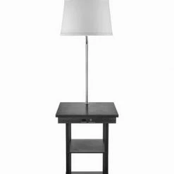 Budget 🥰 Patriot Lighting® Ellen End Table Floor Lamp ⌛ -Patriot Lighting Sales 3470067FrontView P