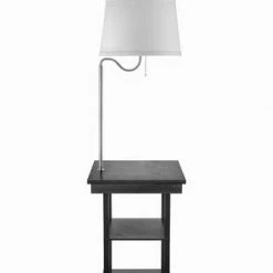 Budget 🥰 Patriot Lighting® Ellen End Table Floor Lamp ⌛ -Patriot Lighting Sales 3470067Light offsideview