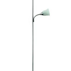 Budget ✨ Patriot Lighting® Stacey Brushed Nickel Mother Daughter Floor Lamp ⭐