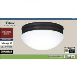 Best Pirce ❤️ Patriot Lighting® Brady II Bronze Integrated LED Flush Mount Ceiling Light 👍 17 Best Pirce ❤️ Patriot Lighting® Brady II Bronze Integrated LED Flush Mount Ceiling Light 👍 -Patriot Lighting Sales 3482119 Alt7