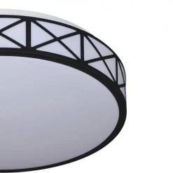 Top 10 👏 Patriot Lighting® Criss Black Integrated LED Flush Mount Ceiling Light 💯 -Patriot Lighting Sales 3482121 Alt2