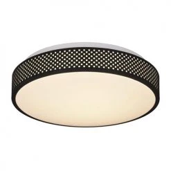 Deals ❤️ Patriot Lighting® Pixel Black Integrated LED Flush Mount Ceiling Light ✨ -Patriot Lighting Sales 3482122 Alt1