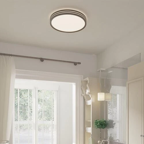 Promo 😍 Patriot Lighting® Ronald Bronze Integrated LED Flush Mount Ceiling Light ✨ 8 Promo 😍 Patriot Lighting® Ronald Bronze Integrated LED Flush Mount Ceiling Light ✨ - Image 6