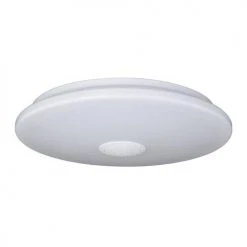 Top 10 ⌛ Patriot Lighting® Clef White Integrated LED Bluetooth® Speaker Flush Mount Ceiling Light 🧨